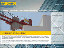 Tablet Screenshot of chapogroup.com